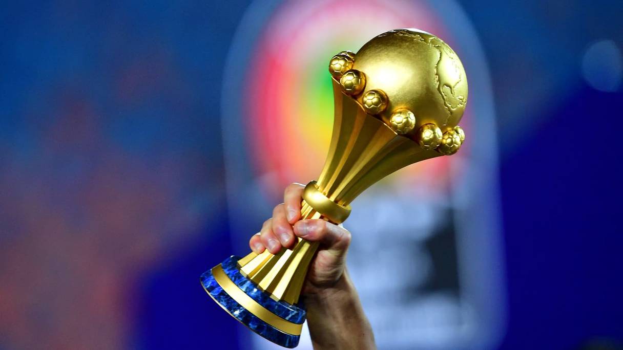 Trophée de la Coupe d'Afrique des Nations.
