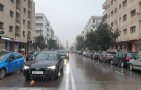 Diapo. Rabat sous de fortes averses ce jeudi 7 janvier